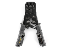 Spacetronik Zaciskarka RJ45/RJ12/RJ11 z testerem LAN - 1259556 - zdjęcie 2